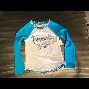 Tommy Bahama Girl's Tropically Yours Rash Guard